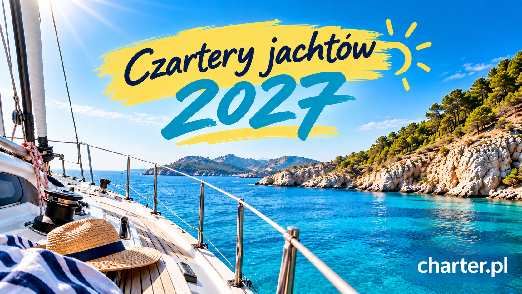 Czarter jachtów 2027 - rezerwuj już teraz | Charter.pl