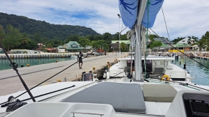 La Digue Ferry Harbour foto: Piotr Kolniak