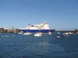 Port pływowy St.Peter na wyspie Guernsey  foto: Katarzyna Kowalska