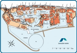 Plan portu - widok na dziś foto: www.skagenhavn.dk