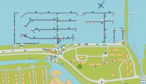 Plan mariny Lelystad | Charter.pl foto: https://lelystadhaven.nl/