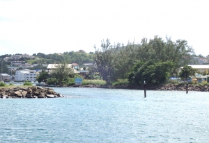 Wejście do mariny Rodney Bay jest wąskie i słabo oznakowane foto: Kasia Koj