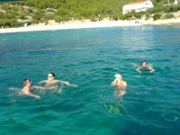 Kąpiel załogi Adriatica w Adratyku foto: Sławek