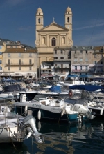 Bastia - stary port, kośćiół św. Jana Chrzciciela
