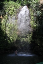 Wodospady na St.Lucia foto: Krzysztof Chmura