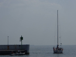 Targi żeglarskie Wiatr i Woda na wodzie, Gdynia 2014 foto:  Kasia 